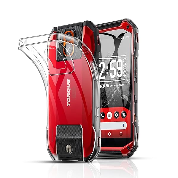 TORQUE G04 KYV46 用 ケース クリア 薄型 TORQUEG04 対応 カバー カメラレンズ保護設計 透明 ソフト TP