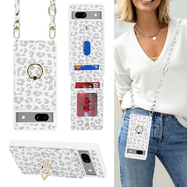 Google Pixel 7a 対応 ケース 手帳型 Pixel 7a スマホ 用 ケース ショルダー クロスボディ肩掛け 首