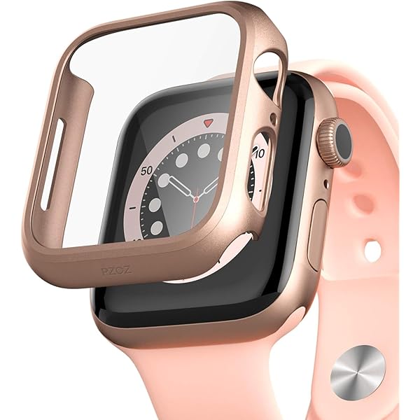 for Apple Watch ケース Apple Watch Series 6/SE3/SE2/SE/5/4 44mm 用 ケース 一体型 傷防止 耐衝撃 ..
