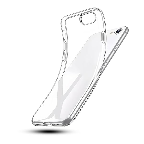 FOR iPhone 8 Plus/ 7 Plus ケース クリア 耐衝撃 HD超透明 軽·薄型TPU iPhone 8 Plus ケース ワイヤレス充電対応 滑り止め 超軽量 持ちやすい 黄変防止 スレ傷防止 iPhone 7 Plus ...