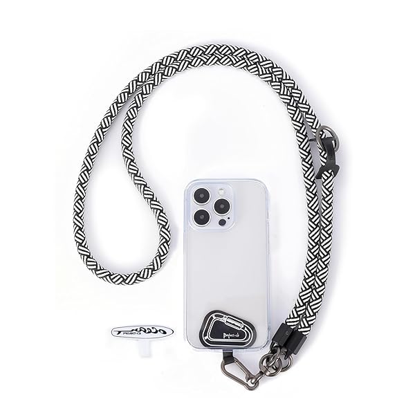 スマホストラップ ストラップホルダー *2 首掛け ショルダー 斜めがけ 極太 携帯ストラップ