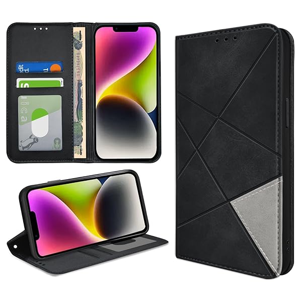 iPhone 13 Pro ケース 手帳型 高級PUレザー マグネット式 アイフォン13 Pro 財布型 カバー 耐衝撃