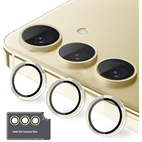 for Galaxy S24 用 カメラフィルム ギャラクシーS24 (SC-51E / SCG25) カメラ保護フィルム 薄型 強化ガ