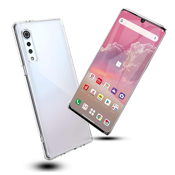 LG VELVET L-52AケースLG VELVET L-52A ソフトケースクリア ケース 耐衝撃 TPU ケース 擦り傷防止吸収