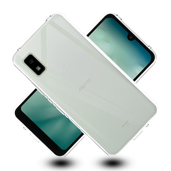 AQUOS wish3 ケースAQUOS wish3 SH-53D ソフトケースクリア ケース 耐衝撃 TPU ケース 擦り傷防止吸収