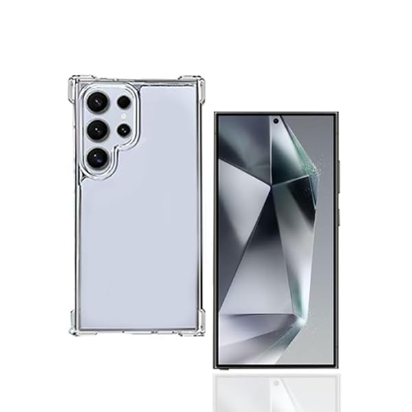 対応Galaxy S24 U1tra SC-52E用のTPU保護ケース 軽量 衝撃吸収 傷つけ防止 携帯便利 滑り止めカバー