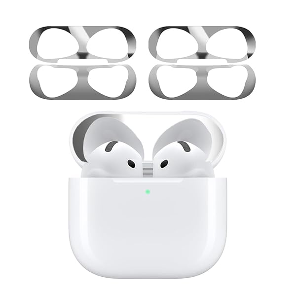 【2024強化版】 for AirPods 4 ダストガード エアーポッズ 4用 ガードカバー 故障防止 吸着 ほこり