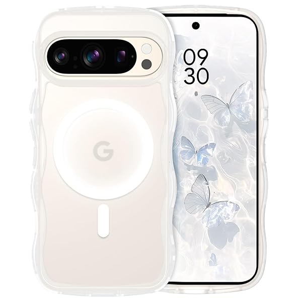 ぐーくるぴくせる10 ケース MagSafe対応 半透明google pixel 10 マグセフ 10 Proケース マット感 マグ