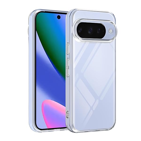 For Google Pixel 10 ケース ピクセル10 クリア ソフトカバー ストラップホール付 透明TPU レンズ保