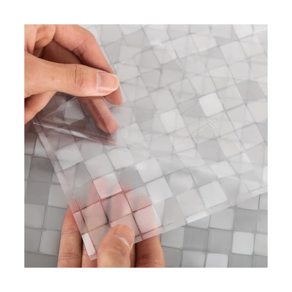 窓ガラス目隠しフィルム 目隠しシート モザイク ガラス フィルム 10m 断熱遮熱 結露防止 剥がせる 目隠..