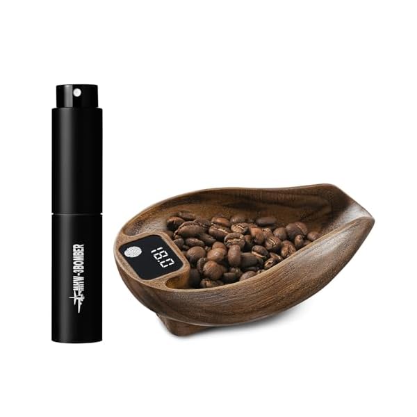 MHW-3BOMEBR コーヒースケールとスプレーボトルセット 0.3-200g/0.1g高精度 コーヒー計量器 エスプレッ..