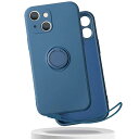 適用 iphone 14 ケース リング付き シリコン iPhone14 カバー ストラップ リング アイフォン 14 リングケース アイフォン14 リング付きケース シリコーン アイフォン14 シリコンカバー いphone14 スマホケース iph