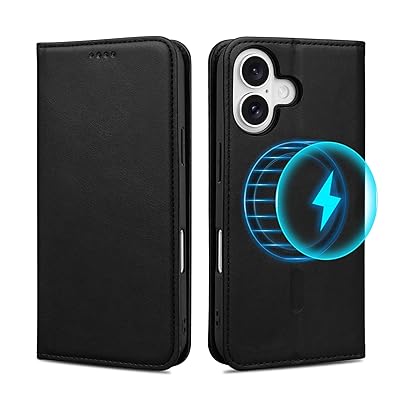iPhone 16 用 ケース 手帳型 MagSafe対応 iPhone16 専用 カバー 手帳型 マグセーフ対応 カード収納 iPhone 16 用 手帳型 ケース ワイヤレス充電対応 スタンド機能 iPhone 16 専用 ケース 手帳 マグネッ