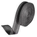 裾上げテープ 裾上げテープ アイロン 強力 アイロン接着テープ 幅25mm×長さ10m 裁縫 サイズ調整 裁縫ボンド 接着剤 ズボン裾直しテープ アイロン接着 水洗い可能 カーテン 布 裁縫上手 (ブラック)