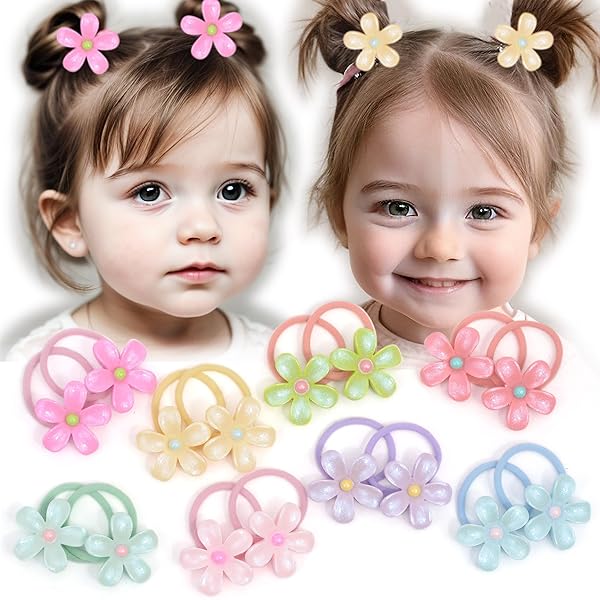 ヘアゴム こども 髪ゴム 子供 12(6×2)本 ベビー へあアクセサリー 髪飾り ヘアアクセサリー 髪留め キッズ 子供 こども 痛くない 安全 女の子 おしゃれ かわいい 可愛い お出かけ デイリー カジュアル