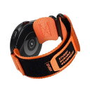 for Ticwatch Pro 5 スマートウォッチバンド、しっかりナイロンスポーツストラップ、強力マジックテープのデザイン、長さ調節ナイロンループ丈夫で 快...