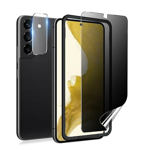 【1枚強化ガラス+1枚カメラフィルム】GalaxyS22Plus ガラスフィルム 覗き見防止 指紋認証対応 S22プラス フィルム ギャラクシーS22プラス 保護フィルム 全面吸着 ふぃるむ 画面フィルム【ガイド枠/ヘラ付き/プライバシーフィルム/貼 【1枚強化ガラス+1枚カメラフィルム】GalaxyS22Plus ガラスフィルム 覗き見防止 指紋認証対応 S22プラス フィルム ギャラクシーS22プラス 保護フィルム 全面吸着 ふぃるむ 画面フィルム【ガイド枠/ヘラ付き/プライバシーフィルム/貼