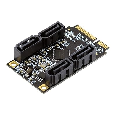 Cablecc Mini PCI-E PCI Express  6Gbps 4|[g SATA 3.0 A_v^[ Ro[^[ SSDpn[hhCugJ[h