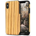 iPhone XS Max ケース 超薄 天然木製ケース アイフォンXS Max用(チーク)