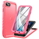 対応 iPhone SE2 / iPhone SE3 / iPhone 7 / iPhone 8 ケース - iPhone SE2 用 防水ケース 防水 防塵 耐衝撃 両面 全面 お風呂 海 iPhone SE3 用 ケース ストラップ 米軍 カメラ