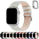 アップルウォッチ バンド Apple Watch バンド アップルウォッチベルト 本革 装着簡単 保護ケース付き レディース メンズ 1/2/3/4/5/6/7...
