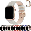 アップルウォッチ バンド Apple Watch バンド アップルウォッチベルト 本革 装着簡単 保護ケース付き レディース メンズ 1/2/3/4/5/6/7...
