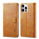 For iPhone 16 Pro ケース 手帳型 アイフォン 16 プロ 手帳 ケース 高級PUレザー 衝撃吸収 全面保護 横置きスタンド機能付 財布型 携帯...