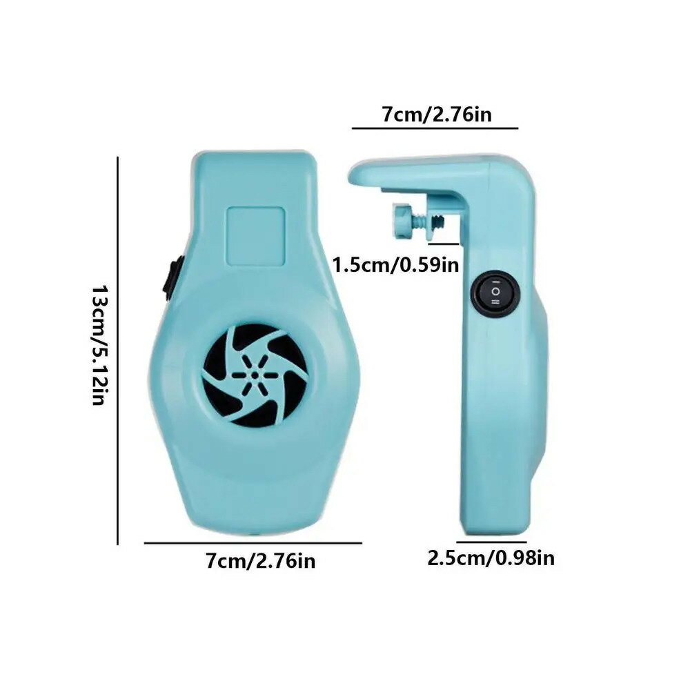 冷却ファン,壁に取り付けられた,調整可能,小型,強力な電力,低ノイズ,冷風,水族館用