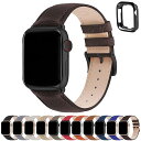 アップルウォッチ バンド Apple Watch バンド アップルウォッチベルト 本革 装着簡単 保護ケース付き レディース メンズ 1/2/3/4/5/6/7...