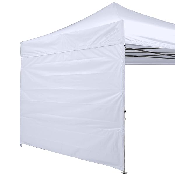 サイドシート(横幕) タープテント用 2.5m/3m専用 防水タープシート マジックテープ付き ファスナー付き