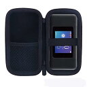 for UQ W06 / WX5 Speed Wi-Fi NEXT クレードル 対応 モバイルルータ 専用保護 収納ケース -