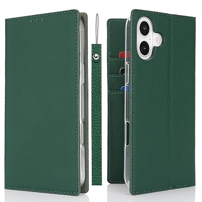 iPhone16 Plus ケース iPhone16プラス ケース アイホン16プラス ケース 手帳型 本革 ストラップ カバー..