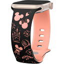 コンパチブル Apple Watchバンド/アップルウォッチバンド, あっぷるうぉっちバイカラーキャラクター交換ベルト,おしゃれ 可愛いレデース女性柔らかいスポ...