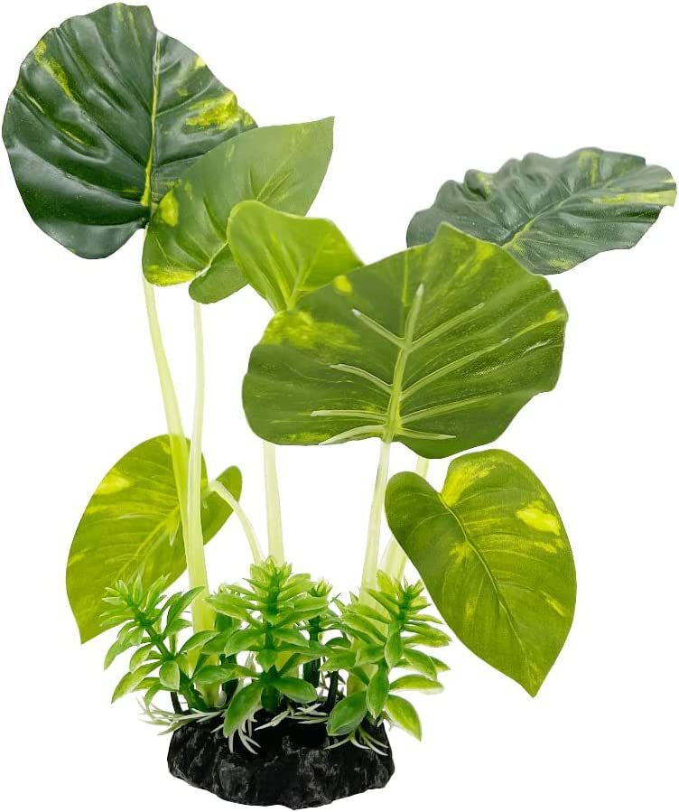 水族館の装飾品シミュレーション植物水槽造園装飾プラスチック水植物花木岩アクセサリー