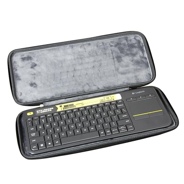 Logicool ロジクール ワイヤレス タッチキーボード K400pBK専用収納ケース-