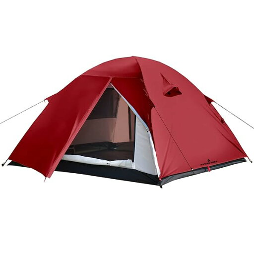 (パイクスピーク) ドームテント ツーリング テント ソロ 1人用 2~3人用 TOURING DOME 5色 軽量 コンパクト キャンプ テント バイク積載 (CARDINALRED) (パイクスピーク) ドームテント ツーリング テント ソロ 1人用 2~3人用 TOURING DOME 5色 軽量 コンパクト キャンプ テント バイク積載 (CARDINALRED)