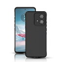 For motorola edge 40 neo ケース シリコン 耐衝撃 滑り止め スマホケース 傷付き防止 超軽量 マット質感 指紋防止 レンズ保護 ワイヤレス充電 モトローラ edge 40 neo カバー (黒)