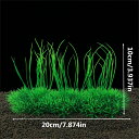 1 Pc プラスチック水族館水植物装飾水槽人工観賞用緑の草植物水中水植物装飾