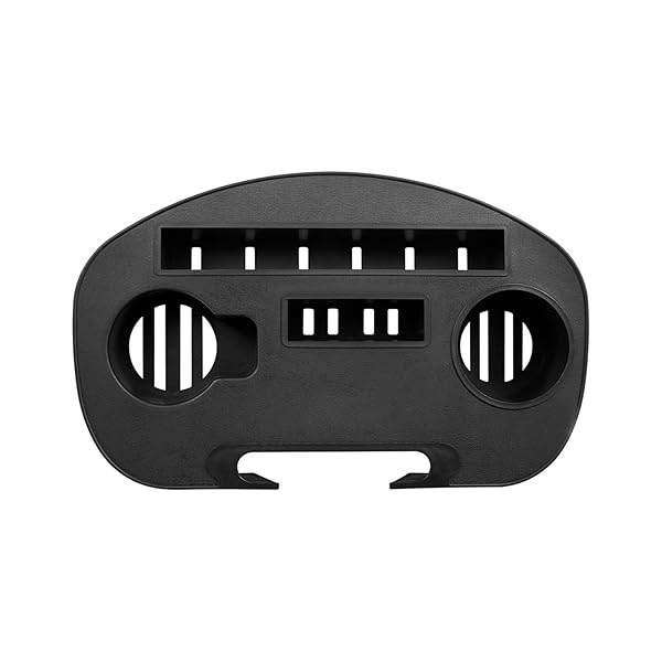 椅子用カップホルダー チェア シェルフ アウトドア (Black)