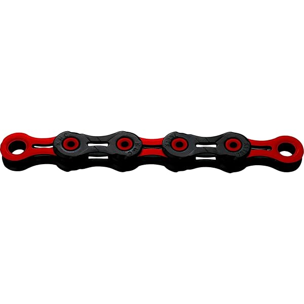 自転車 チェーン DLC11 チェーン 【11 SPEED】 ブラック/レッド 中