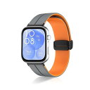 バンド HUAWEI WATCH FIT 3 対応 シリコン製 弾力性 HUAWEIウォッチフィット3 交換バンド 磁気 バックル付き サイズ調節可能 交換ベル...