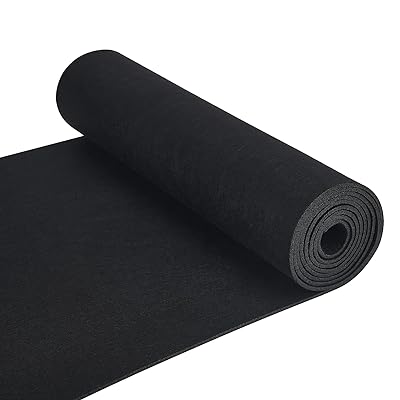 BENECREAT 2m巻き フェルト生地 厚さ3mm幅40cm 黒 フェルトシート 傷防止フェルト クラフト 家具 保護シート 滑り止め 損傷防止 防音 自由にカット DIY手作り BENECREAT 2m巻き フェルト生地 厚さ3mm幅40cm 黒 フェルトシート 傷防止フェルト クラフト 家具 保護シート 滑り止め 損傷防止 防音 自由にカット DIY手作り