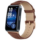 レザーバンド For HUAWEI Band 10 / HUAWEI Band 9 / HUAWEI Band 8 対応 バンド PUレザー素材 ベルト ソフト...