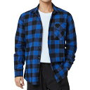 シャツ メンズ チェック柄 長袖 カジュアル: ネルシャツブルー ブラック チェック ゆったり かっこいい 格子 快適 柔軟 吸汗 速乾 黒 青 チェック 大き...