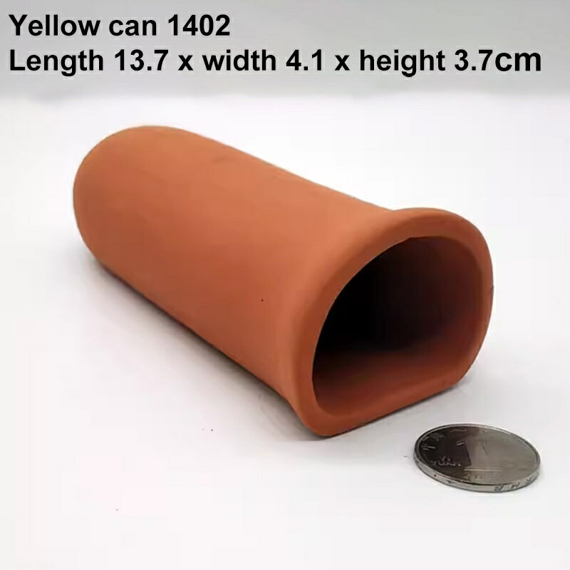 水族館の装飾新しいセラミック水槽繁殖ハウジングシリンダー洞窟風景アクセサリーシェルター飾り魚エビ