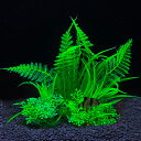 14 種類人工水族館の装飾植物水雑草飾り水生植物水槽草装飾アクセサリー 14.5 センチメートル