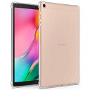 For Samsung Galaxy TAB A 10.1 2019 T510/T515 ケース ソフトケース クリスタル クリア 薄型軽量 TPU素材 保護カ...