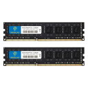 16GB DDR3-1600 PC3-12800U 8GBx2枚 PC3L-12800 UDIMM デスクトップPC用メモリ 240Pin 電圧1.5V & 1.5V 両対応 RAM(2)