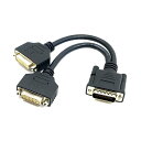 CY DMS - 59オスtoデュアルDVI 24 + 5メスメススプリッタ延長ケーブルのグラフィックスカード&モニター(2)