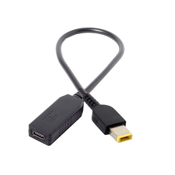 CY USB C - 長方形 ThinkPad X1 11.0 x 4.5mm 電源プラグ PD 65W エミュレータートリガー 充電ケーブル
